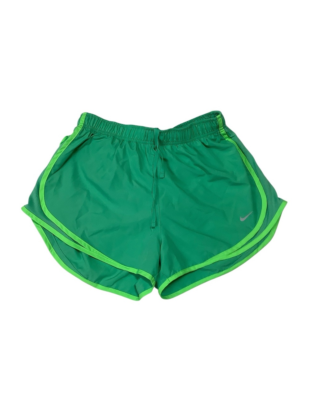 Nike Tempo Dri-FIT Mid-Rise Brief-Lined Running Shorts Sz Large Green